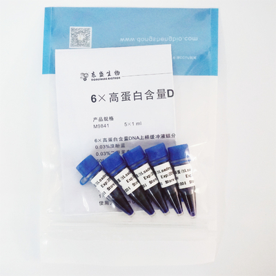 6× χρωστική ουσία φόρτωσης πηκτωμάτων, απομονωτής M9081 1ml X5 φόρτωσης ηλεκτροφόρησης DNA SDS+